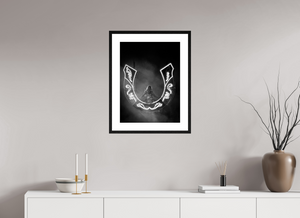 45 x 60 cm, Tirage photo Fine Art + Cadre + Passe-Partout Béyoncé