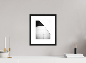 20 x 25 cm, Tirage photo Fine Art + Cadre + Passe-Partout Grande Arche de La Défense