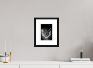 15 x 20 cm, Tirage photo Fine Art + Cadre + Passe-Partout Béyoncé