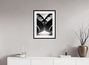 40 x 54,7 cm, Tirage photo Fine Art + Cadre + Passe-Partout Londres St Pancras