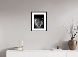 30 x 40 cm, Tirage photo Fine Art + Cadre + Passe-Partout Béyoncé