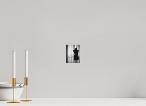10 x 12,5 cm, Tirage photo sous plexi mat Mannequin