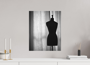 40 x 50 cm, Tirage photo sous plexi mat Mannequin