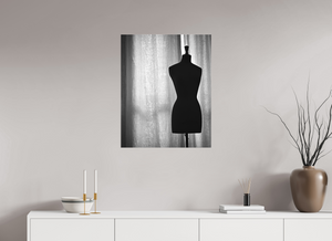 60 x 75 cm, Tirage photo sous plexi mat Mannequin