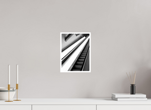 21 x 28 cm, Impression seule Escalator à la Fondation Louis Vuitton