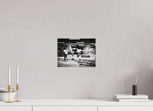 28 x 21 cm, Tirage photo sous plexi mat Skate Londres