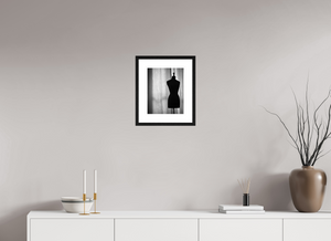 25 x 31,3 cm, Tirage photo Fine Art + Cadre + Passe-Partout Mannequin
