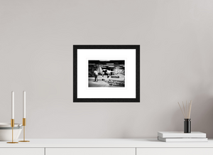 20 x 15 cm, Tirage photo Fine Art + Cadre + Passe-Partout Skate Londres