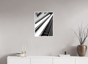 45 x 60 cm, Impression seule Escalator à la Fondation Louis Vuitton
