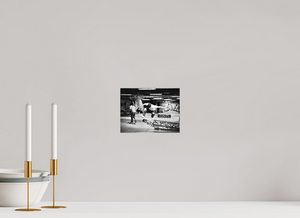20 x 15 cm, Tirage photo sous plexi mat Skate Londres